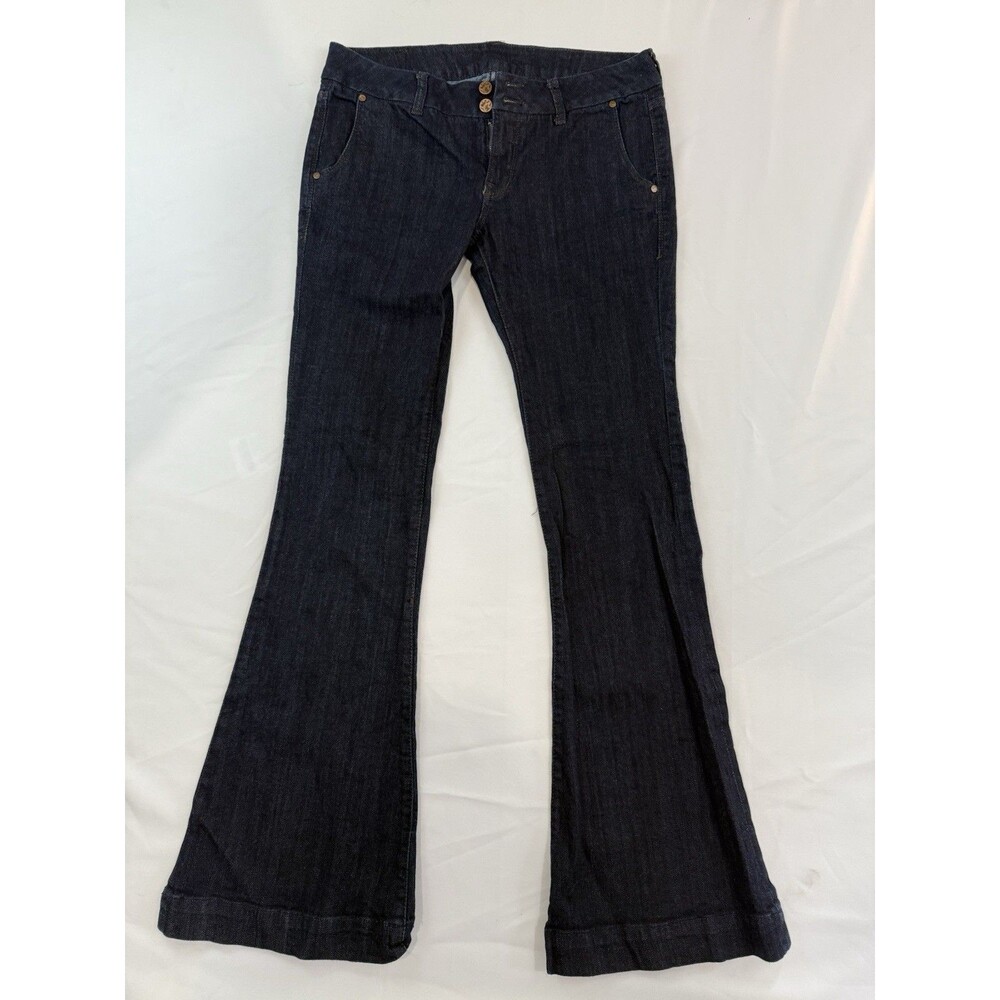 William Rast Dark Wash Flared Jeans Size 31
